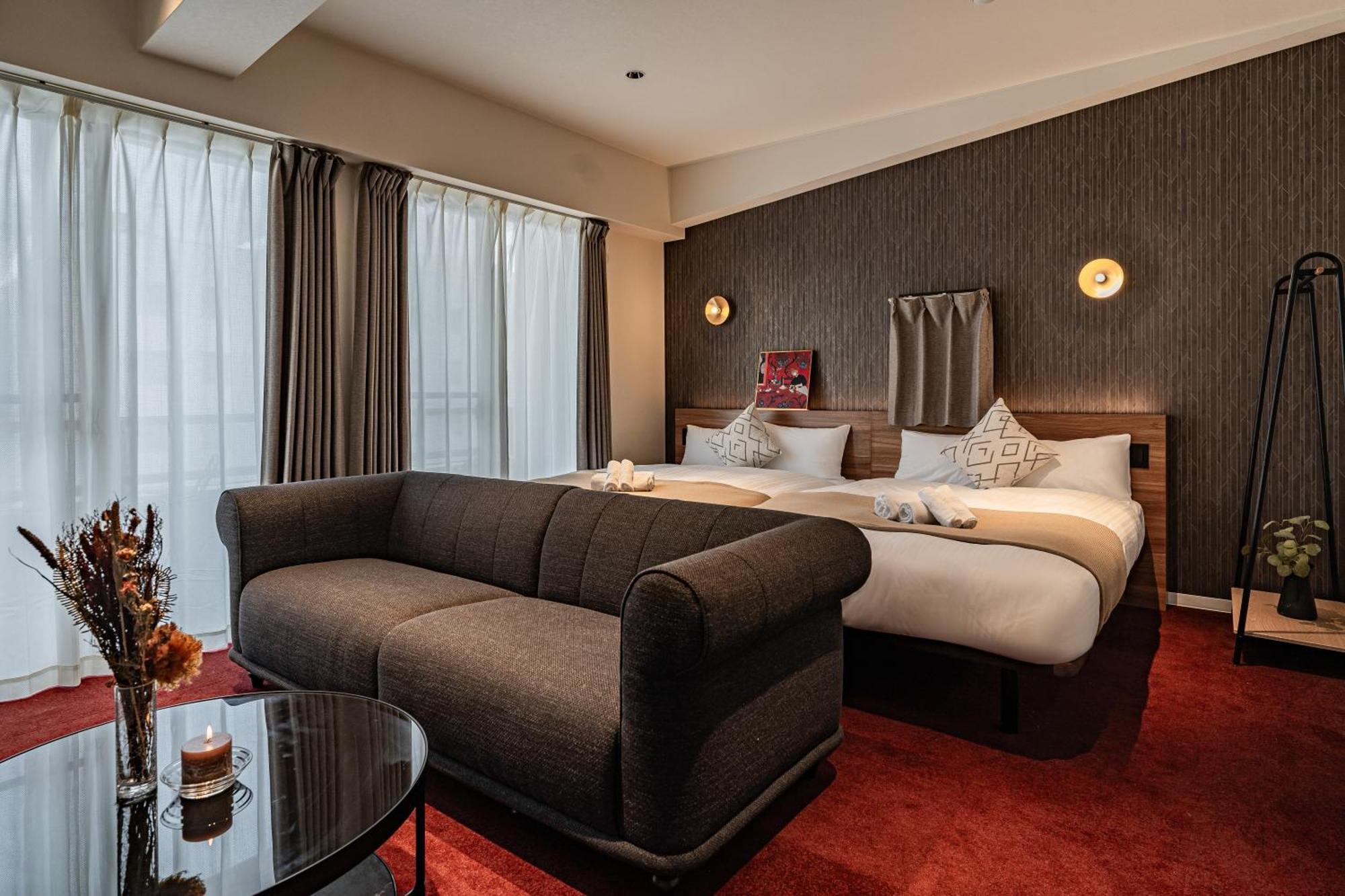 Apartment Hotel 11 Shinsaibashi Amemura أوساكا المظهر الخارجي الصورة