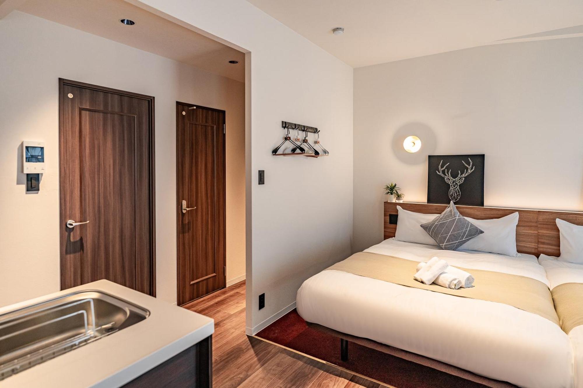Apartment Hotel 11 Shinsaibashi Amemura أوساكا المظهر الخارجي الصورة