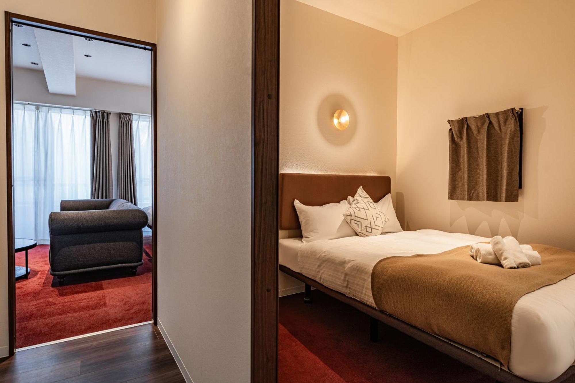Apartment Hotel 11 Shinsaibashi Amemura أوساكا المظهر الخارجي الصورة