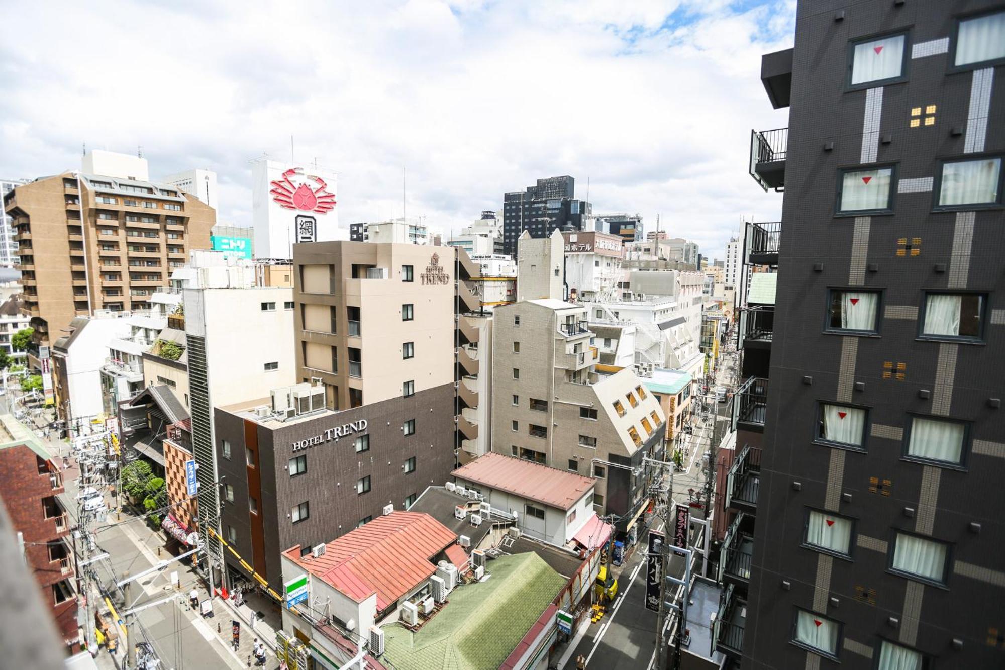 Apartment Hotel 11 Shinsaibashi Amemura أوساكا المظهر الخارجي الصورة
