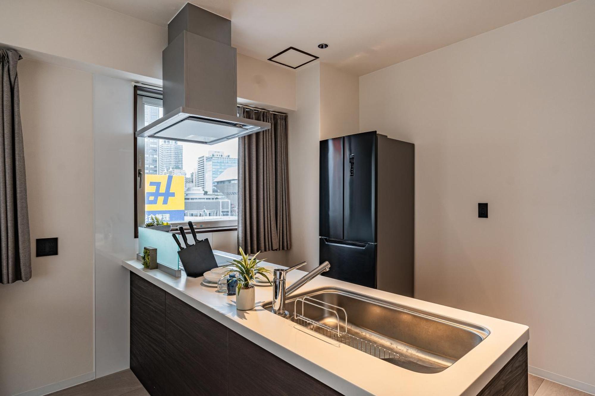 Apartment Hotel 11 Shinsaibashi Amemura أوساكا المظهر الخارجي الصورة