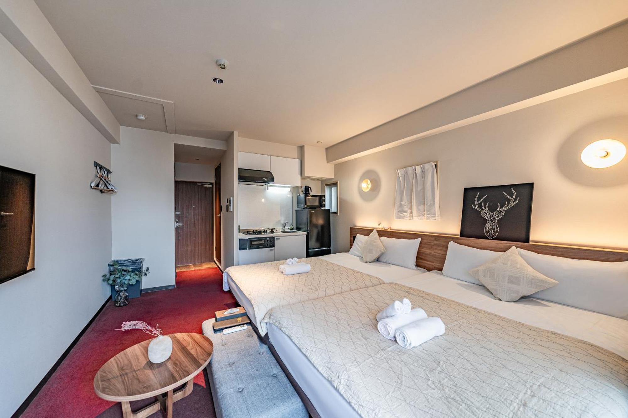 Apartment Hotel 11 Shinsaibashi Amemura أوساكا المظهر الخارجي الصورة